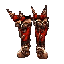 Excellent Red Dragon Boots